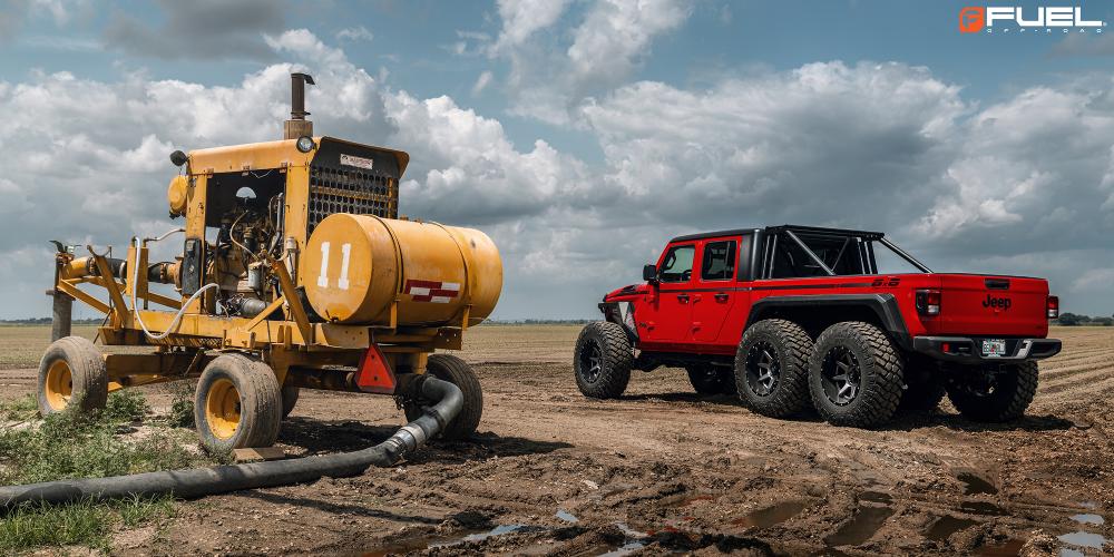 Jeep Gladiator Fuel 2-Piece Wheels Rampage - D238